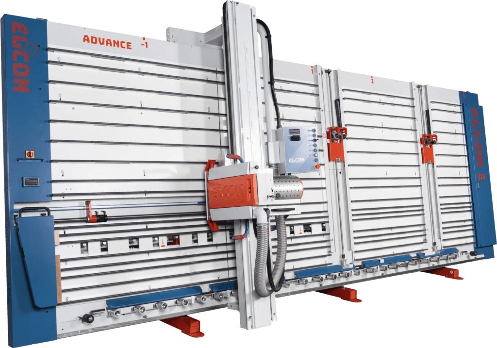 scie à panneaux verticale elcon série advance