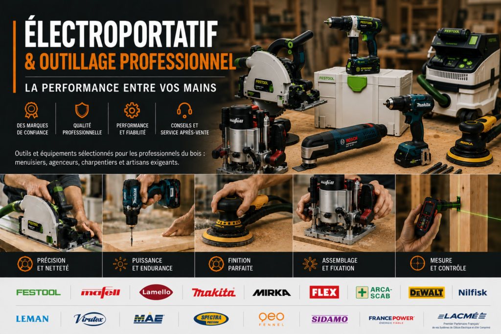 électroportatif et outillage professionnel