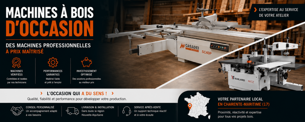 machine à bois d'occasion professionnelles