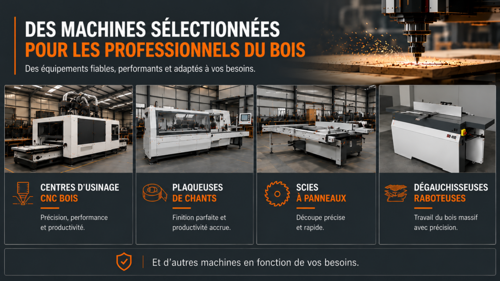 machines à bois professionnels