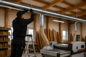 technicien installation réseau aspiration