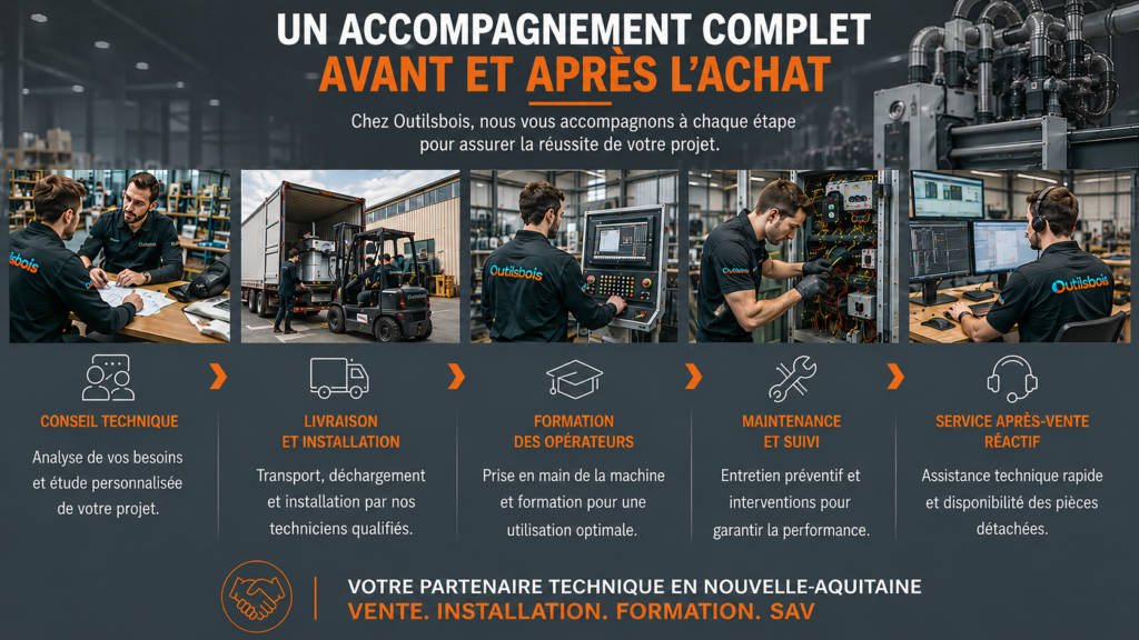 un accompagnement complet avant et après l'achat